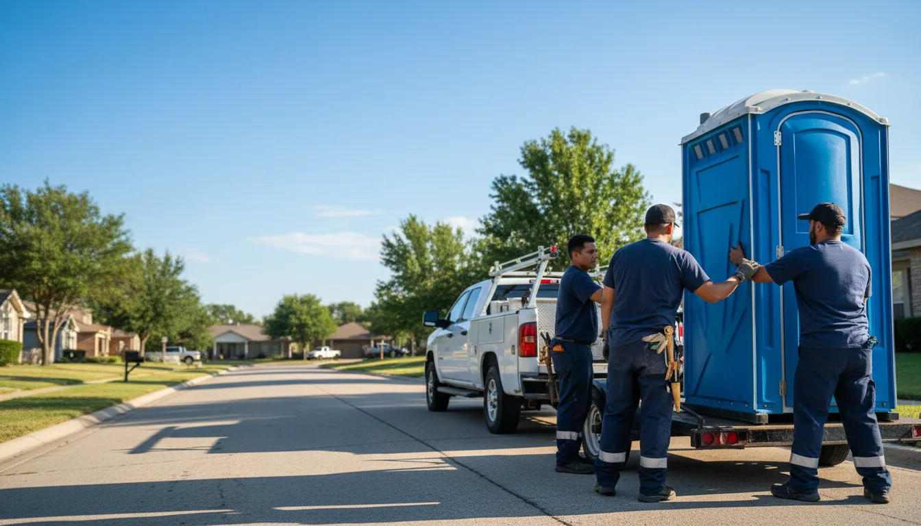 Portable Toilet Rental in Elmendorf, TX near me